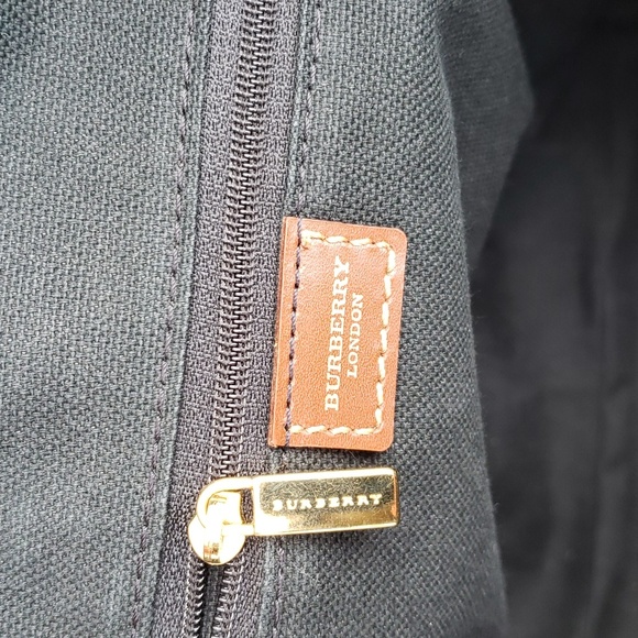 BURBERRY HAYMARKET CHECK VINTAGE BACKPACK - Picture 10 of 14